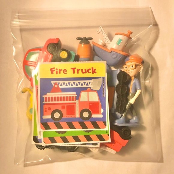 Blippi Figure Set of 14 with 10 Figures and 4 Stickers - Picture 7 of 7